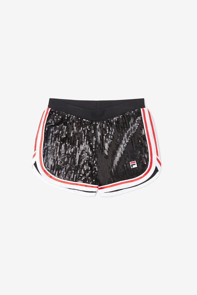 Fila Kachina Shorts Black - Womens - 12403AYPB